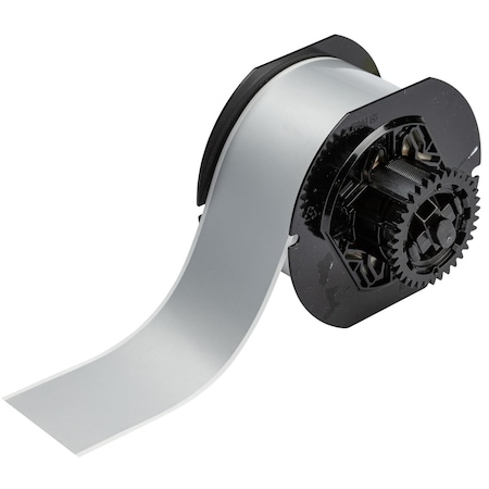 Brady Product Identification Label Tape for B30 Printers - Metallized Polyester 2in Gloss Finish B30C-2000-434